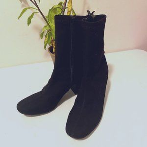 Aerosoles Tall Grass bootie - black